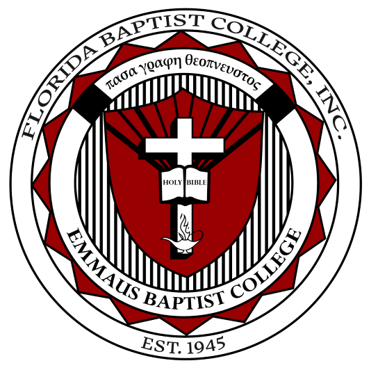 Florida Baptist College heritage seal, 1944 to 2026